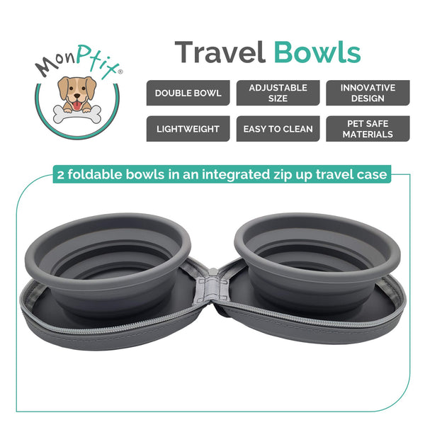 MonPtit Travel Bowls