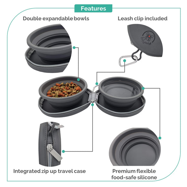 MonPtit Travel Bowls